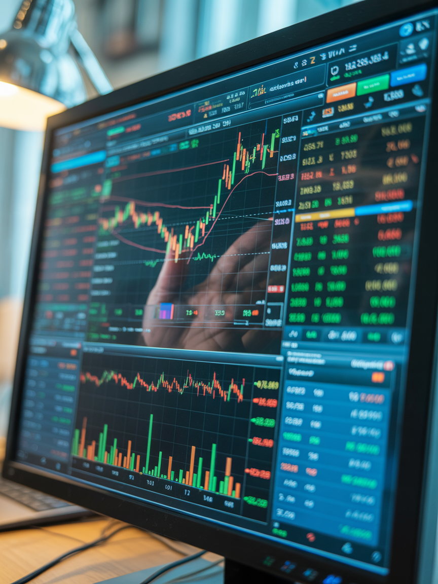 Plataforma de aprendizagem com gráficos e notas de estudo